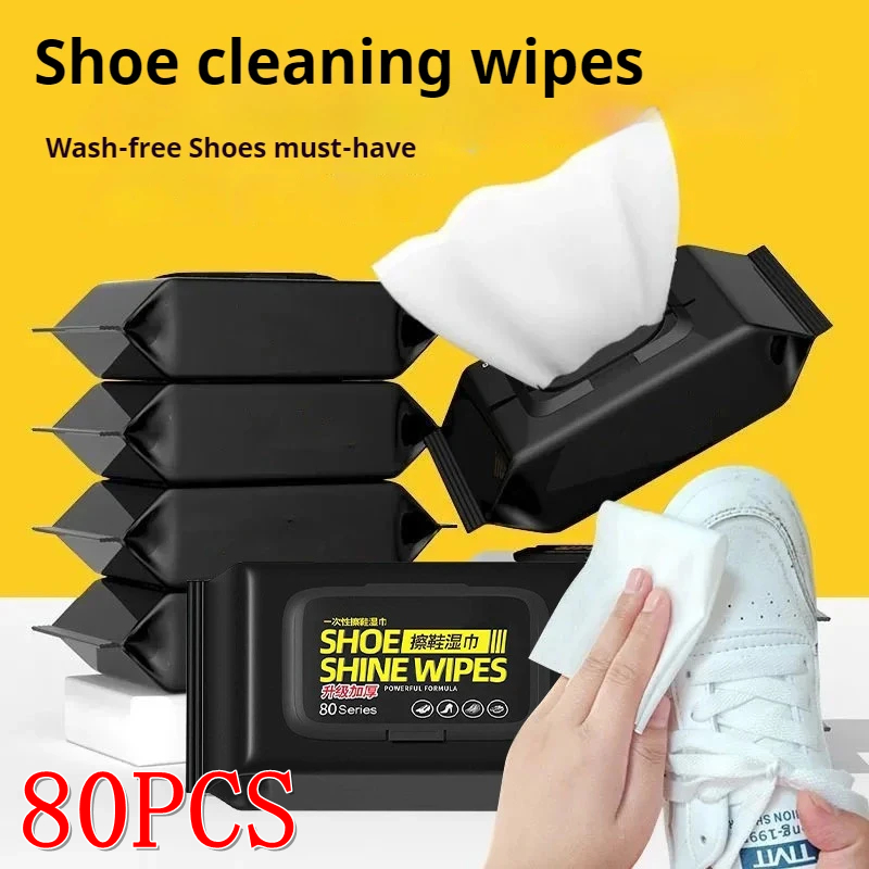 Sneaker Care Wipes - 12/30/80 pièces baskets nettoyant chaussures nettoyant