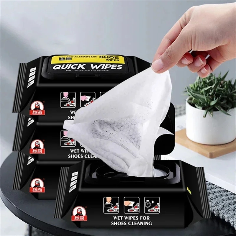 Sneaker Care Wipes - Nouvelles lingettes nettoyantes jetables pratiques pour