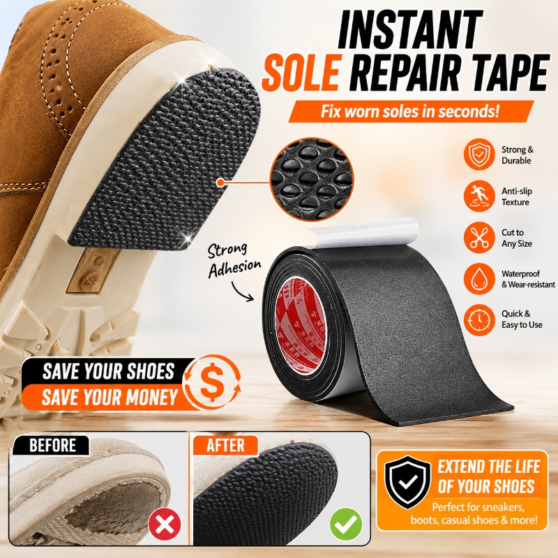 Sneaker Care Service - 1 pièce Autocollant silencieux antidérapant pour
