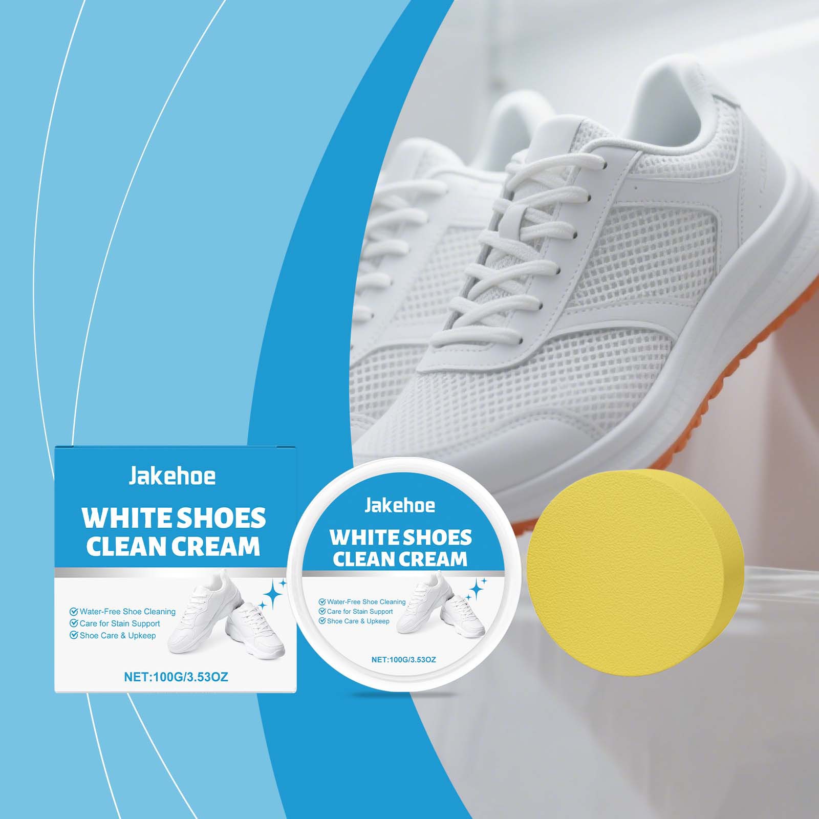 Crème Nettoyante Blanche pour  - Sneaker Protector Spray avis et prix