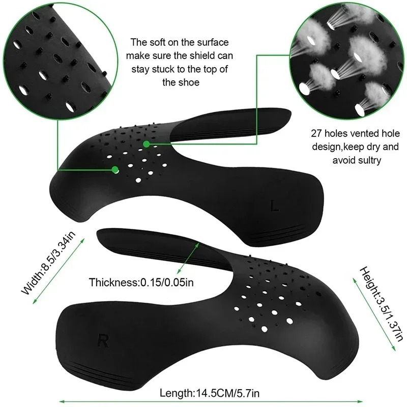 Lot de 4 protège-chaussures an - Sneaker Care Crease Protector avis et prix