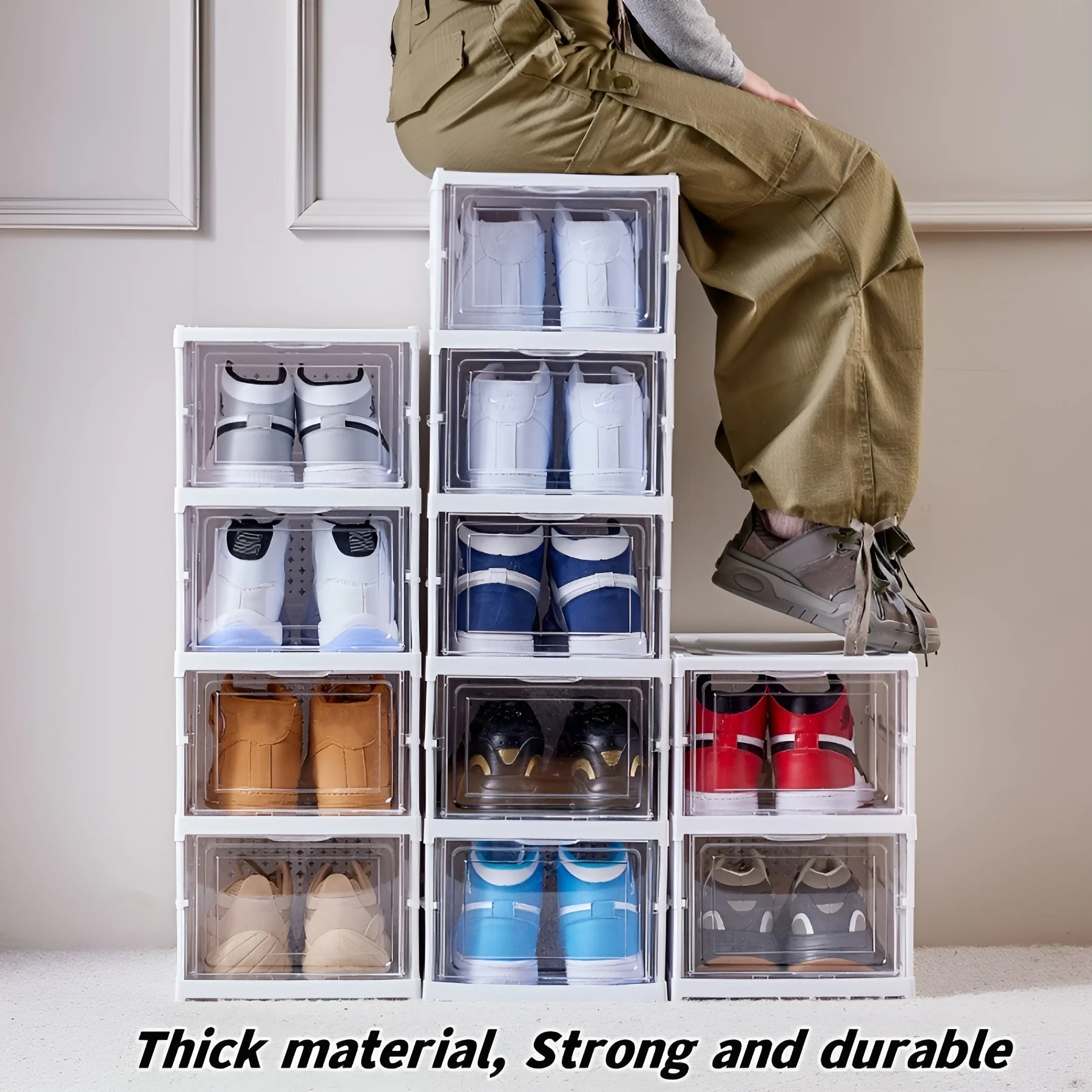 Boîte à chaussures pliable tra - Sneaker Care Box avis et prix