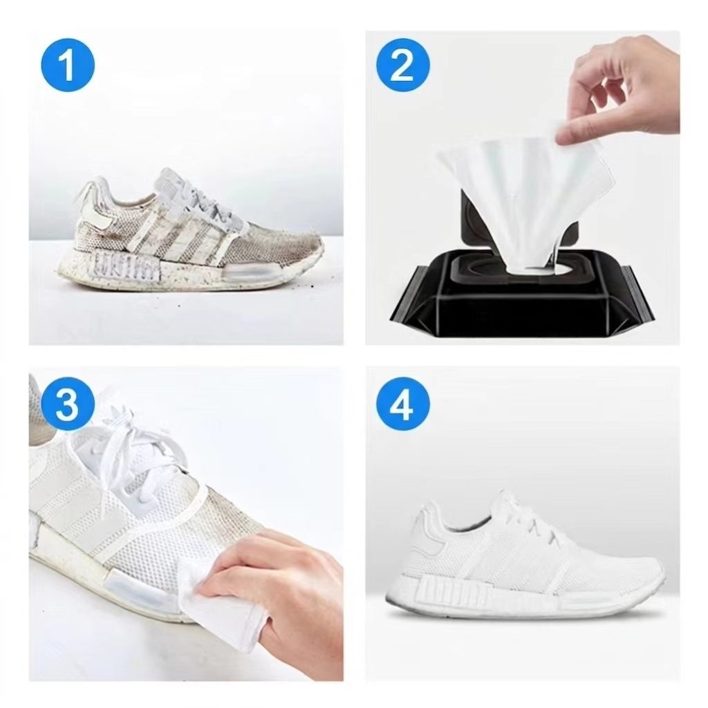 Lingettes nettoyantes jetables - Sneaker Care Wipes avis et prix
