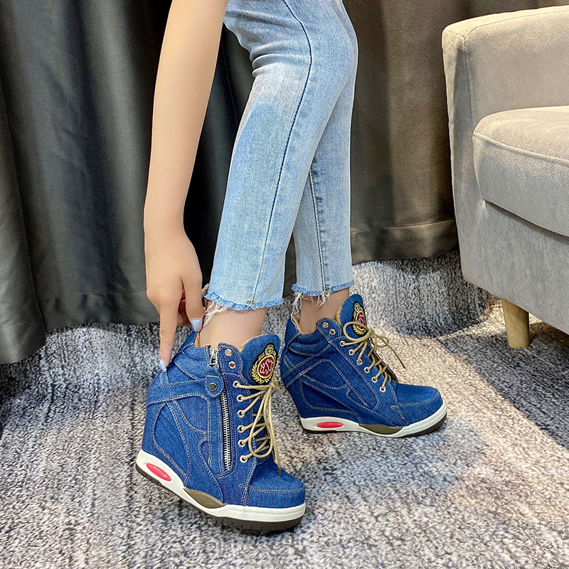 Baskets à semelles compensées  - Sneaker Zone avis et prix