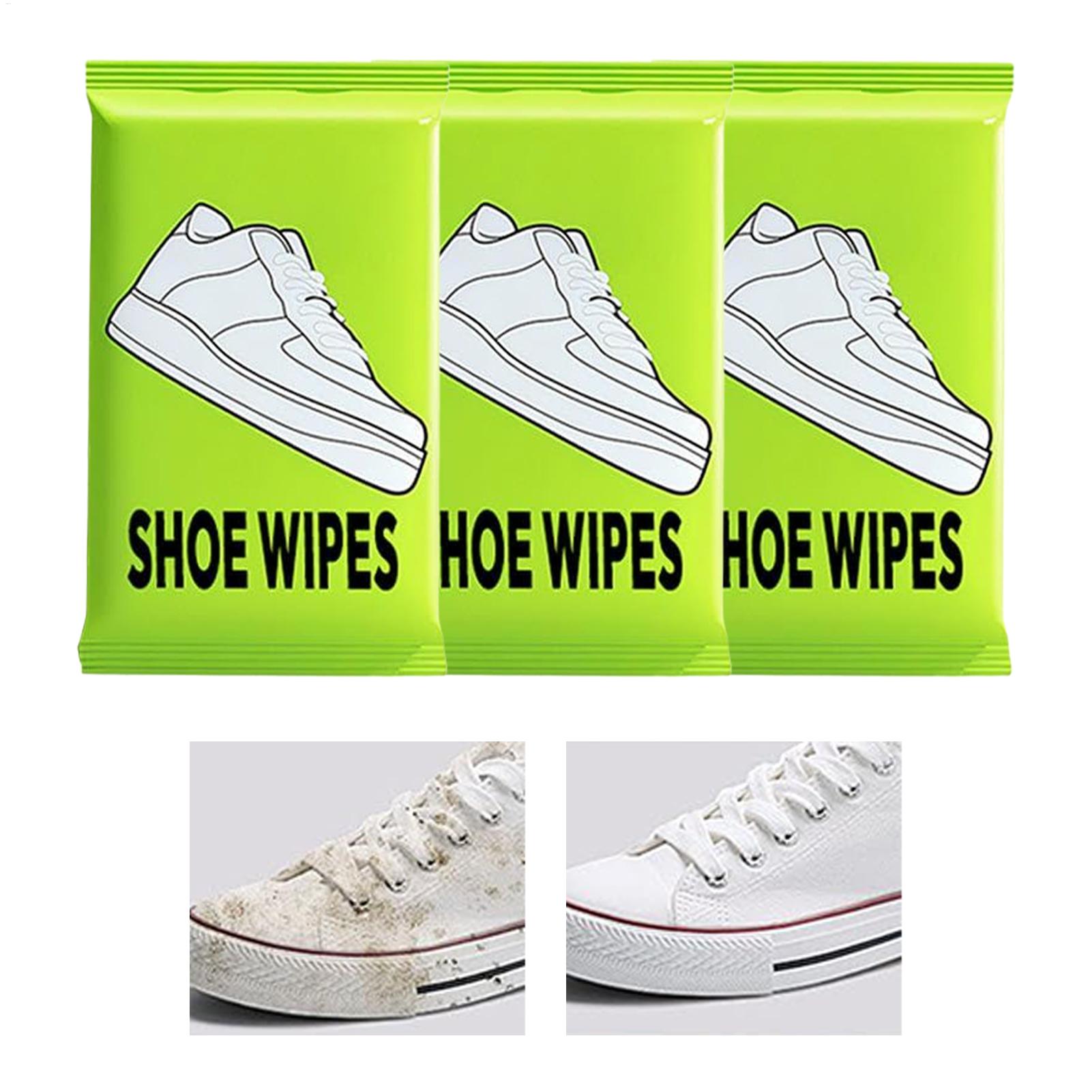 3 sacs chaussures lingettes à  - Sneaker Care Wipes avis et prix