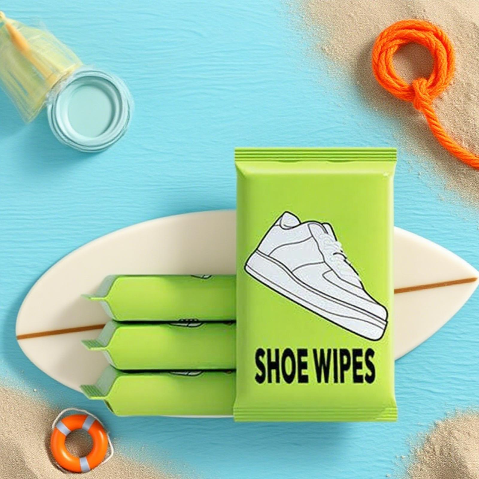 3 sacs chaussures lingettes à  - Sneaker Care Wipes avis et prix