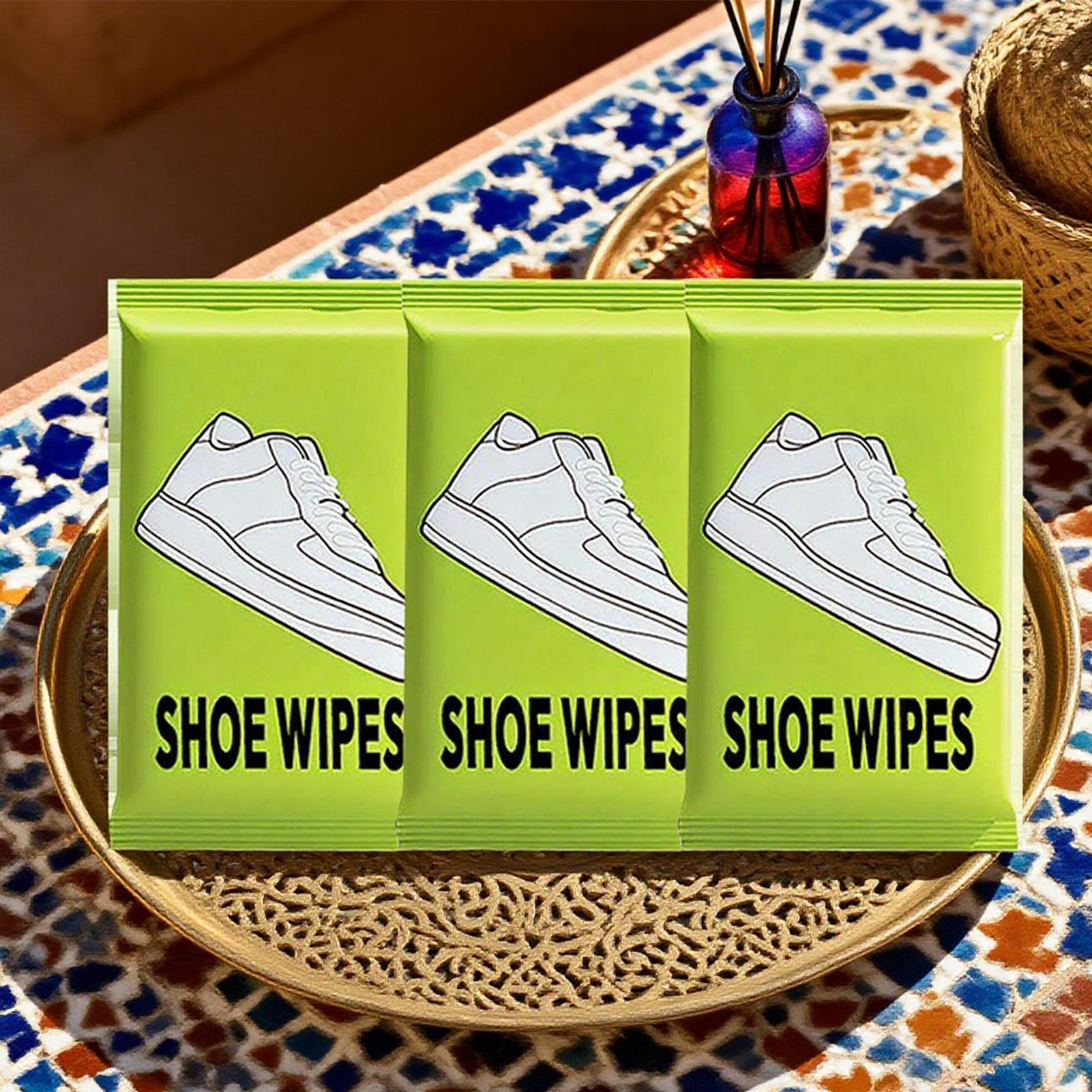 3 sacs chaussures lingettes à  - Sneaker Care Wipes avis et prix
