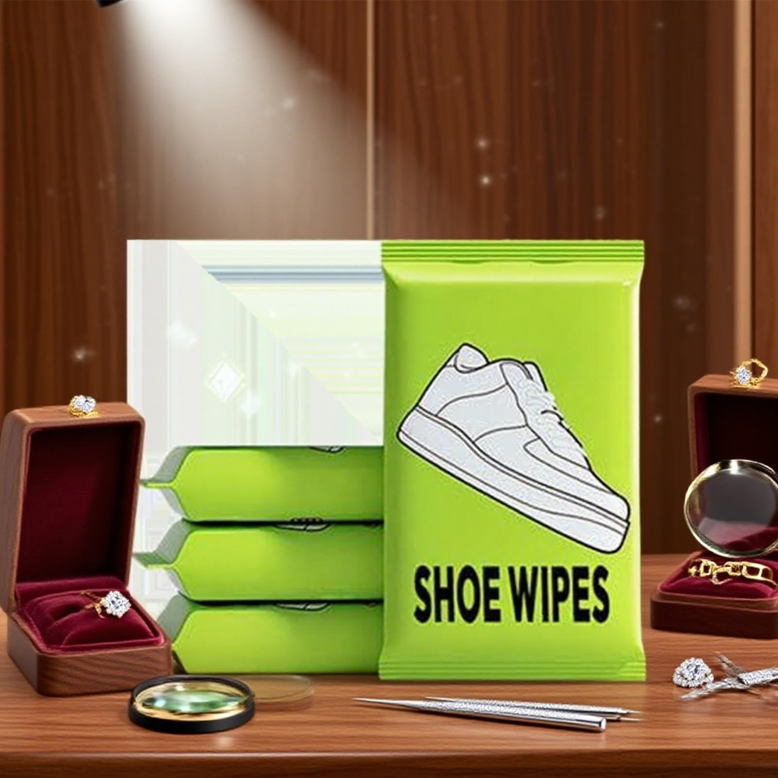 3 sacs chaussures lingettes à  - Sneaker Care Wipes avis et prix