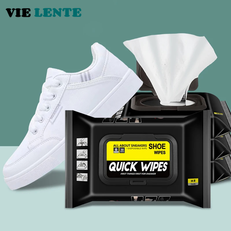12 pièces/30 pièces chaussures - Sneaker Care Wipes avis et prix